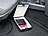 Xcase Mini-Stahl-Safe für Reise & Auto, Zahlenschloss, Sicherungskabel, 1 l Xcase
