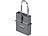 Xcase Bügel-Schlüssel-Safe, 0,8-mm-Stahl, Zahlenschloss, flexible Anbringung Xcase Bügel-Schlüsselsafes
