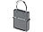 Xcase Bügel-Schlüssel-Safe, 0,8-mm-Stahl, Zahlenschloss, flexible Anbringung Xcase
