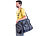 PEARL Leichte Falt-Reisetasche für Handgepäck mit Aufbewahrungstasche, 63 l PEARL Falt-Reisetaschen