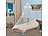 infactory Moskitonetz für Einzelbetten, 225 Mesh, weiß, gute Luft-Zirkulation infactory Moskitonetze für Betten