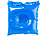 PEARL 2er-Set 2in1-Strandtaschen mit aufblasbarem Schwimmkissen, 31 x 33 cm PEARL