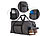 Xcase 2er-Set Sport- & Reisetaschen, 4 Außenfächer, Schmutzwäsche-/Schuhfach Xcase