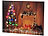 infactory Wandbild "Weihnachten" mit farbwechselnder LED-Beleuchtung, 50 x 38 cm infactory LED-Weihnachts-Wandbilder