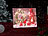 infactory Wandbild "Weihnachtskranz mit Laterne" mit LED-Beleuchtung, 28 x 23 cm infactory LED-Weihnachts-Wandbilder