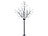 Lunartec LED-Deko-Baum mit 600 beleuchteten Blüten, 250 cm, für innen & außen Lunartec
