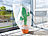 infactory 4er-Set Winterschutz-Haube "Kaktus" für Pflanzen, 110 x 120 cm infactory