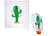 infactory 2er-Set Winterschutz-Haube "Kaktus" für Pflanzen, 110 x 120 cm infactory