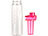 Rosenstein & Söhne Tritan-Trinkflasche mit Fruchtbehälter, BPA-frei, 800 ml, pink Rosenstein & Söhne