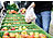 Rosenstein & Söhne 9er-Set Obst-/Gemüsebeutel aus recycelten PET-Flaschen, 3 Größen Rosenstein & Söhne Umweltfreundliche Obst- und Gemüsebeutel aus PET