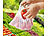 Rosenstein & Söhne 18er-Set Obst-/Gemüsebeutel aus recycelten PET-Flaschen, 3 Größen Rosenstein & Söhne Umweltfreundliche Obst- und Gemüsebeutel aus PET