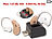 Hörhilfe: newgen medicals HdO-Hörverstärker-Paar HV-340 mit Ex-Hörer, Akku & USB-Ladeschale
