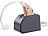 newgen medicals HdO-Hörverstärker HV-340 mit externem Hörer, Akku & USB-Ladeschale newgen medicals Akku-HdO-Hörverstärker