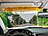 Lescars Tag- & Nacht-Blendschutz für die Auto-Sonnenblende, 30 x 13 cm Lescars Auto-Blendschutz für Sonnenblenden