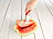 PEARL 2in1-Wassermelonenschneider und Servierzange aus rostfreiem Edelstahl PEARL 2in1-Melonenschneider und Servierzangen