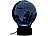 Lunartec 3D-Hologramm-Lampe mit Leuchtmotiv "Planet Erde", 7-farbig Lunartec Mehrfarbige LED-Dekoleuchten mit auswechselbaren Motiven