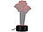 Lunartec 3D-Leuchtmotiv "Rosen" für Deko-LED-Lichtsockel LS-7.3D Lunartec Mehrfarbige LED-Dekoleuchten mit auswechselbaren Motiven