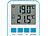 infactory 3 digitale Teich- und Poolthermometer mit LCD-Funk-Empfänger, IPX8 infactory Funk-Poolthermometer