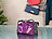 Xcase Handtaschen-Organizer mit 13 Fächern, 26 x 16 x 8 cm, waschbar, lila Xcase Handtaschen-Organizer