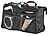 Xcase Handtaschen-Organizer m. 13 Fächern, 29 x 17 x 8 cm, waschbar, schwarz Xcase Handtaschen-Organizer