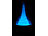 Carlo Milano Aroma-Diffusor aus mundgeblasenem Glas, mit Farb-LED, 120 ml Carlo Milano Ultraschall-Luftbefeuchter mit Aroma-Diffusoren und LEDs
