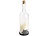 Lunartec 3er-Set Deko-Glasflasche, LED-Kerze & bewegliche Flamme, Schneeflocke Lunartec Winter-Deko-Glasflaschen mit LED-Echtwachskerzen
