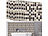 infactory Selbstklebende 3D-Mosaik-Glitzer-Fliesenaufkleber, 26 x 26cm, 20er-Set infactory Deko-Fliesenaufkleber