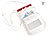 Xcase Unisex-Brustbeutel mit RFID-Schutz, Reise-Organizer, 4 Fächern, beige Xcase