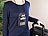 Xcase Unisex-Brustbeutel mit RFID-Schutz, Reise-Organizer, 4 Fächer, schwarz Xcase RFID-Brustbeutel