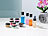 Sichler Beauty Reißverschluss-Tasche mit 12 Kosmetik-Behältern fürs Flug-Handgepäck Sichler Beauty Reiseflaschen-Sets