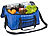PEARL Faltbare Kühltasche mit Schultergurt & Tragegriffen, 24 Liter, blau PEARL