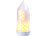 Luminea 3er-Set LED-Flammen-Lampen, realistisches Flackern, E27, 5W, 304lm, A+ Luminea LED-Flammen-Lampen (E27)
