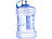 Speeron Auslaufsichere Trinkflasche mit Tragegriff, 2,3 l, BPA-frei, blau Speeron