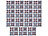 infactory Selbstklebende 3D-Mandala-Fliesenaufkleber, 25,5 x 25,5 cm, 15er-Set infactory Deko-Fliesenaufkleber
