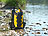 Semptec Urban Survival Technology Wasserdichter Trekking-Rucksack aus Lkw-Plane, 30 Liter, gelb/schwarz Semptec Urban Survival Technology Rucksäcke aus Lkw-Plane