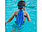 infactory Aufblasbare Rückenflossen-Schwimmhilfe für die optimale Schwimmhaltung infactory Schwimmhilfen