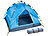 Semptec Automatik-Kuppelzelt für 3 - 4 Personen, 3.000 / 5.000 mm Wassersäule
