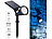 Luminea Solar-LED-Spot mit Erdspieß für Garten & Co, 200 Lu.,Versandrückläufer Luminea 