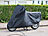 PEARL Wasserabweisende E-Bike- & Motorrad-Vollgarage (M), 228 x 98 x 122 cm PEARL