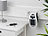 Sichler Haushaltsgeräte Steckdosen-Keramik-Heizlüfter mit Thermostat, Timer, Display, 500 Watt Sichler Haushaltsgeräte Mini-Steckdosen-Heizlüfter
