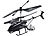 Simulus Ferngesteuerter 4-Kanal-Mini-Hubschrauber mit 5 Rotoren und Gyroskop Simulus Ferngesteuerter 4-Kanal Helikopter