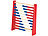 Playtastic Holz-Rechenschieber mit 100 Holzperlen, 2 Farben (blau & rot) Playtastic Holz-Rechenschieber