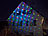 Lunartec RGB-Laserprojektor mit Sternen-Lichteffekt & Fernbedienung, IP65/IP44 Lunartec