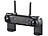 Simulus Faltbarer WiFi-FPV-Quadrocopter, HD-Cam und VGA-Cam, Optical Flow, App Simulus Faltbarer WiFi-Quadrocopter mit HD-Kameras