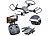 Simulus Faltbarer GPS-Quadrocopter mit HD-Kamera, Follow-me-Funktion und App Simulus 