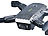 Simulus Faltbarer GPS-Quadrocopter mit HD-Kamera, Follow-me-Funktion und App Simulus Faltbare GPS-WLAN-Quadrocopter mit HD-Kamera