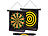 Playtastic Magnetisches Dart-Spiel mit Zielscheibe, aufrollbar, mit 6 Pfeilen Playtastic Magnetische Dartscheibe