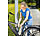 AGT Fahrrad- & Motorrad-Kettenschloss, 5-mm-Stahl, spezialgehärtet, 95 cm AGT Kettenschlösser mit Schlüssel für Fahrrad und Motorrad