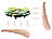 Ufo Spielzeug: Simulus Selbstfliegendes Quadrocopter-Ufo mit Infrarot-Sensoren und LEDs