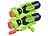 Speeron 2er-Set Kinder-XL-Wasserpistolen, 1.600-ml-Wassertank, 3 Strahlarten Speeron Wasserpistolen